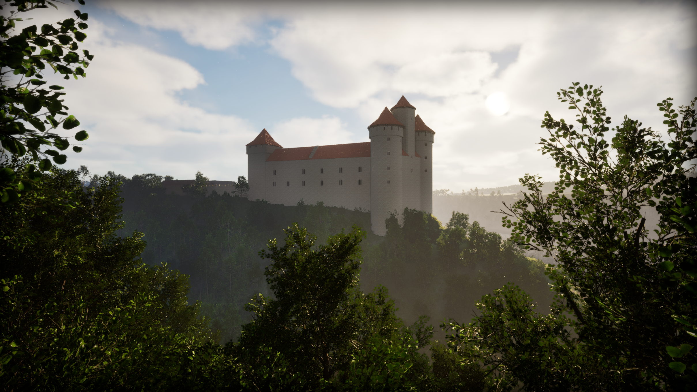 Koknese Castle in the 16th century